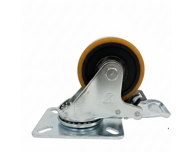 Giratório com freio 3" PU Ferro - 312 Giratório com freio 3" PU Ferro - 312